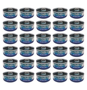 Karma dla kota FARMINA N&D Ocean Tuńczyk z kalmarem i krewetkami Adult 30 x 70 g