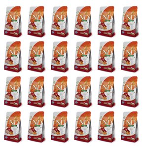 Karma dla kota FARMINA N&D Pumpkin Przepiórka z dynią i granatem 24 x 1.5 kg