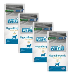 Karma dla psa FARMINA Vet Life Hypoallergenic Fish & Potato 4 x 2 kg