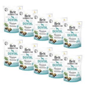 Przysmak dla psa BRIT CARE Functional Snack Dental Venison 10 x 150 g