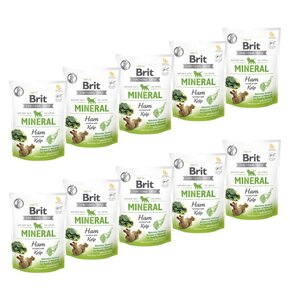 Przysmak dla psa BRIT CARE Dog Functional Snack Mineral Ham for Puppies 10 x 150 g