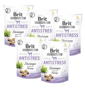 Przysmak dla psa BRIT Functional Snack Antistress 5 x 150 g