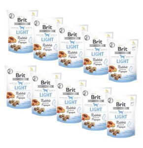 Przysmak dla psa BRIT CARE Functional Snack Light Rabbit 10 x 150 g