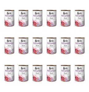 Karma dla psa BRIT Pate & Meat Jagnięcina 18 x 800 g