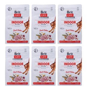 Karma dla kota BRIT CARE Cat Grain-Free Indoor Kurczak 6 x 400 g