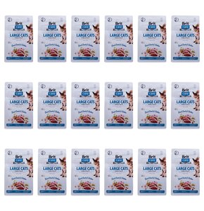 Karma dla kota BRIT Care Large Cats Power & Vitality Świeża Kaczka i Kurczak 18 x 400 g