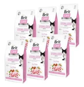 Karma dla kota BRIT Care Sterilized Sensitive Królik 6 x 2 kg
