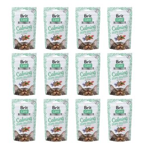 Przysmak dla kota BRIT CARE Snack Calming 12 x 50 g