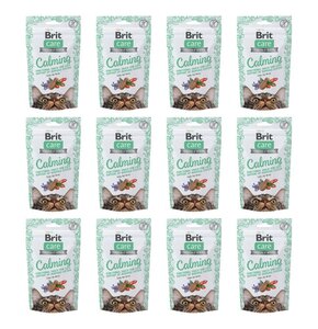 Przysmak dla kota BRIT CARE Snack Calming 12 x 50 g