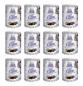 Przysmak dla kota BRIT CARE Cat Snack Superfruits Kitten 12 x 100 g