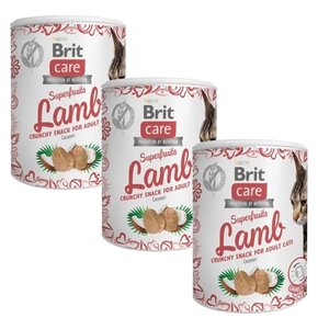 Przysmak dla kota BRIT CARE Cat Jagnięcina z kokosem 3 x 100 g