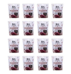 Przysmak dla psa BRIT Jerky Venison Protein Bar 16 x 200 g