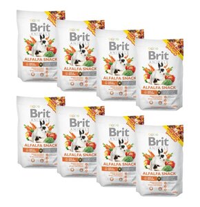 Karma dla gryzoni BRIT Animals Alfalfa Snack 8 x 100 g