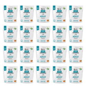 Karma dla psa BRIT Care Grain-Free Adult Łosoś 20 x 1 kg