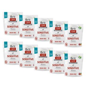 Karma dla psa BRIT Care Dog Grain Free Sensitive Venison Dziczyzna z ziemniakami 10 x 1 kg
