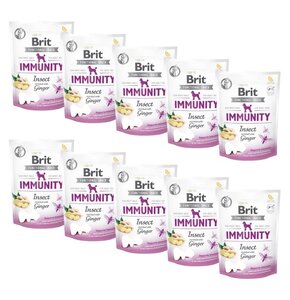 Przysmak dla psa BRIT CARE Dog Immunity Insect 10 x 150 g