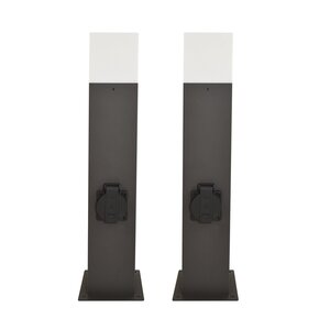 Lampa ogrodowa GOLDLUX New York 307323 Grafitowy 2 szt.