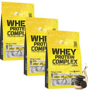 Odżywka białkowa OLIMP Whey Protein Complex 1 Ciastko kremowe 3 x 700 g