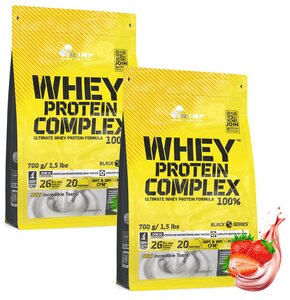 Odżywka białkowa OLIMP Whey Protein Complex 1 Truskawkowy 2 x 700 g