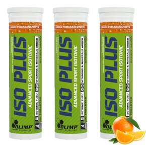 Izotonik OLIMP Iso Plus Pomarańczowy (30 tabletek)