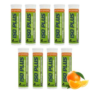 Izotonik OLIMP Iso Plus Pomarańczowy (90 tabletek)