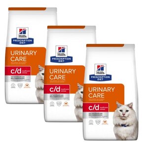 Karma dla kota HILL'S Prescription Diet Feline C/D Urinary Stress 3 x 400 g