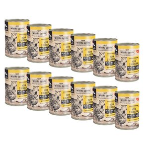 Karma dla psa WIEJSKA ZAGRODA Indyk z jagnięciną 12 x 400 g
