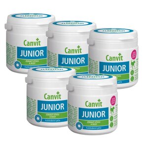 Suplement dla psa CANVIT Junior 5 x 230 g
