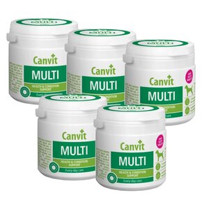 Suplement dla psa CANVIT Multi 5 x 100 g