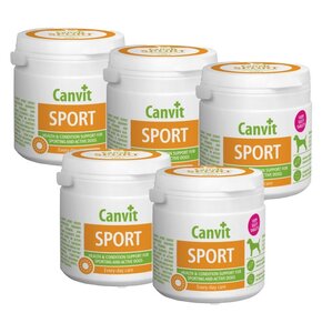 Suplement dla psa CANVIT Sport 5 x 100 g
