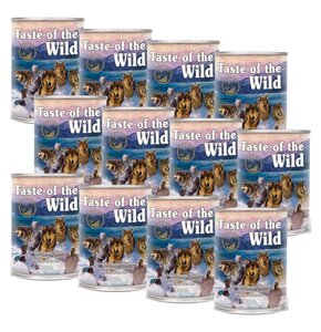 Karma dla psa TASTE OF THE WILD Wetlands Dziki drób 12 x 390 g