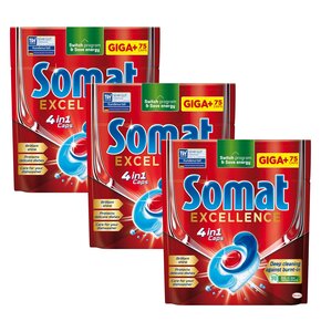 Kapsułki do zmywarki SOMAT Excellence 4w1 - 225 szt.