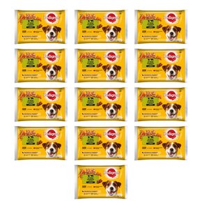 Karma dla psa PEDIGREE Vital Protection Mix Smaków z warzywami (52 x 100 g)