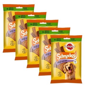 Przysmak dla psa PEDIGREE Schmackos Multi Mix Wołowina z jagnięciną i drobiem 5 x 144 g