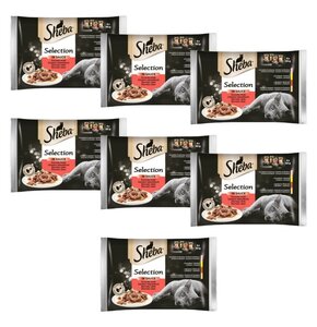 Karma dla kota SHEBA Selection in Sauce Soczyste Smaki (28 x 85 g)