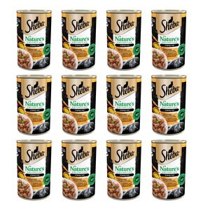 Karma dla kota SHEBA Nature's Collection Indyk z sercami drobiowymi 12 x 400 g