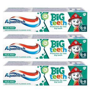 Pasta do zębów AQUAFRESH Big Teeth Psi Patrol 50 ml 3 szt.