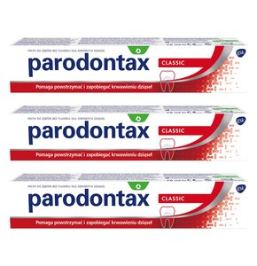 Pasta do zębów PARODONTAX Classic 75 ml 3 szt.