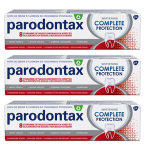 Pasta do zębów PARODONTAX Complete Protection Whitening 75 ml 3 szt.