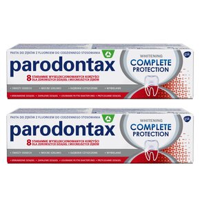 Pasta do zębów PARODONTAX Complete Protection Whitening 75 ml 2 szt.