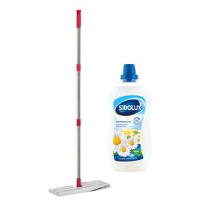 Mop płaski DIRT DEVIL E4650 + Płyn do mycia podłóg SIDOLUX Mydło Marsylskie 1000 ml