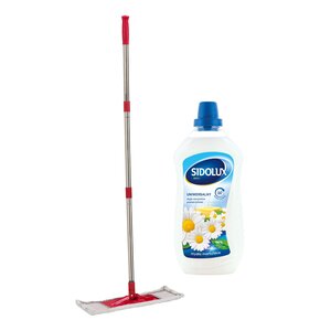 Mop płaski DIRT DEVIL E4662 + Płyn do mycia podłóg SIDOLUX Mydło Marsylskie 1000 ml