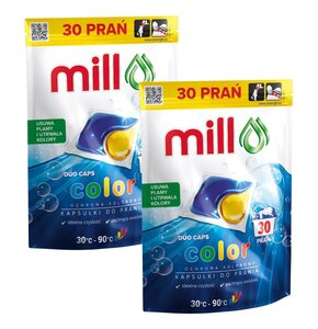 Kapsułki do prania MILL Professional Color - 60 szt.