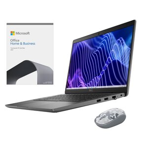 Laptop DELL Latitude 3440 14 IPS i5-1335U 8GB RAM 256GB SSD + Program MICROSOFT Office Home & Business 2021 PL + Mysz MICROSOFT Bluetooth Arctic Camo