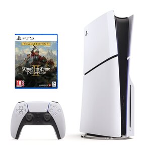Konsola SONY PlayStation 5 Slim + Kingdom Come: Deliverance II - Day One Edition Gra PS5