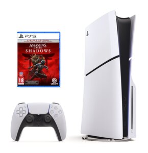 Konsola SONY PlayStation 5 Slim + Assassin's Creed Shadows - Edycja Limitowana Gra PS5