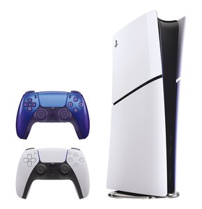 Konsola SONY PlayStation 5 Digital Slim + Kontroler SONY DualSense Chroma Niebieski