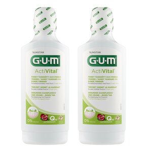 Płyn do płukania jamy ustnej SUNSTAR GUM Activital 2 x 500 ml