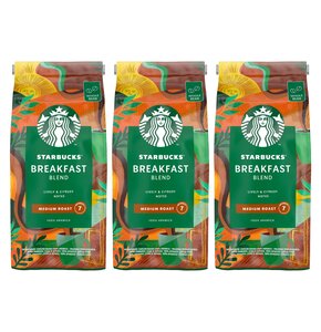 Kawa ziarnista STARBUCKS Breakfast Blend 3 x 450 g