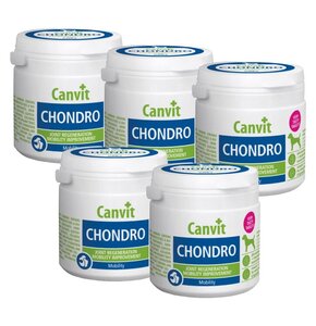 Suplement dla psa CANVIT Chondro 5 x 100 g